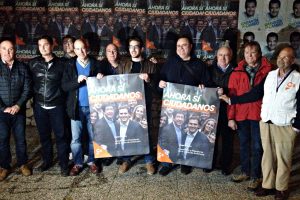 Ciudadanos pegada carteles Elecciones Andaluzas | @Clave_Economica