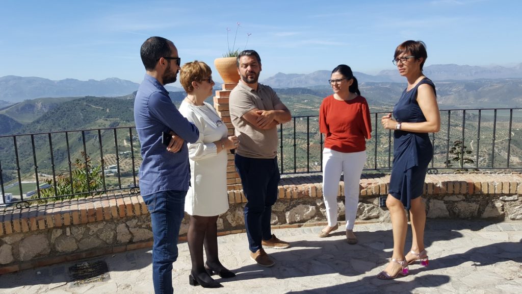 visita subdelegada Gobierno Málaga visita Alcazaba Archidona