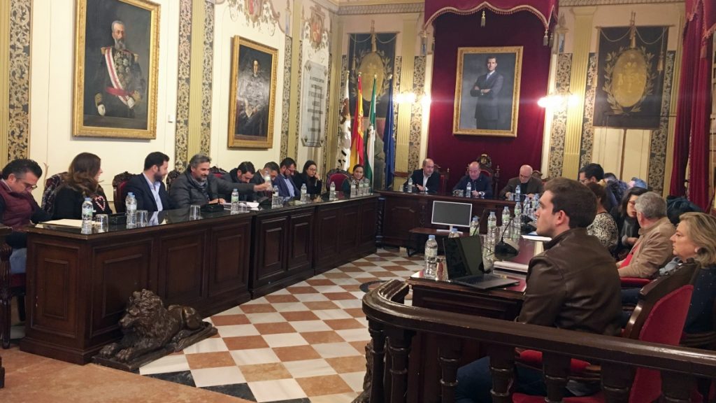 Pleno Ayuntamiento Antequera aprobar ARRU Veracruz